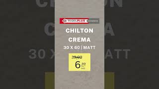 Best verkopende :  Chilton Crema  | 30x60 | Matt | TegelPlus #tegels #vloertegels #wandtegels