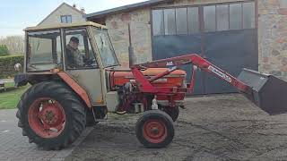 Ciągnik ZETOR 4718 z ładowaczem TUR ALO QUICKE (41 KM) wspomaganie na aukcji Flotilo.pl