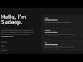 Build and deploy responsive portfolio website react #2 | TailwindCSS