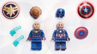 Lego Avengers: Captain Marvel and Captain America | Avengers Endgame