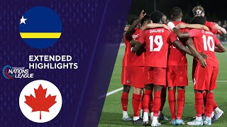 Curacao vs. Canada: Extended Highlights | CONCACAF Nations League | CBS Sports Golazo