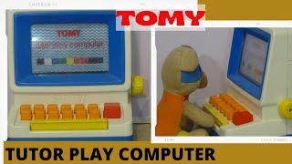 TOMY Tutor Computer. I Think I Annoyed A Shop Assistant With This.