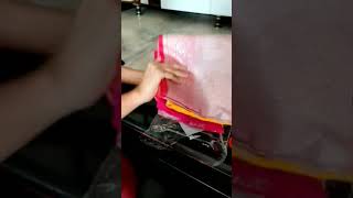 Unboxing the Banaras Half Saree of Vasantha Fashions|Vasantha Fashions Reviews|