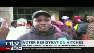 IEBC rolls out mobile voter registration centres in Nakuru