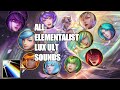 ALL ELEMENTALIST LUX ULT SOUNDS