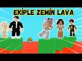 ARIGİLLER BÜTÜN EKİP ZEMİN LAVA OYUNU💥YUSUF ARI🐝ARIGİLLER🐝ROBLOX THE FLOOR IS LAVA 🐝AYŞEM ECE ARI