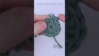 Best Single Colour Start for Double Crochet  #crochet #crochettips #crochetstitch