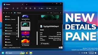 How to Enable New Details Pane in File Explorer with Updated Design in Windows 11 23430