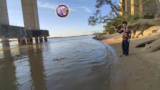 Pesca y Cocina en el Segundo Puente Brazo Largo Paraná Guazú