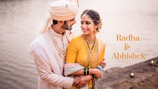 Intimate Temple Wedding in Konkan, Radha and Abhishek 4K Wedding Trailer