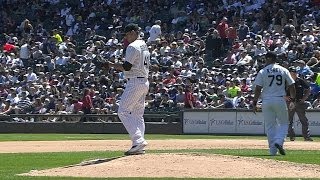 KC@CWS: Guerra tosses 2 1/3 scoreless frames