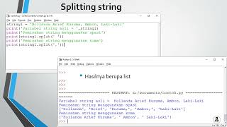 #5 Operasi String