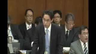 11.08　衆議院農林水産委員会　北村誠吾議員（自民）