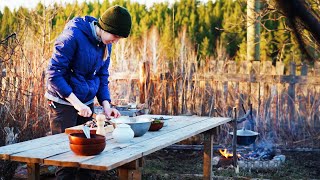 ЖИЗНЬ В УРАЛЬСКОЙ ГЛУБИНКЕ | С ПРИХОДОМ ВЕСНЫ - ПРИХОДИТ РАБОТА | ГРИБНИЦА В САДУ НА КОСТРЕ