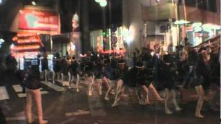 和泉府中だんじり祭り 2011 馬場之町 夜のやりまわし大特集