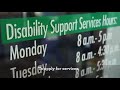 disability support services