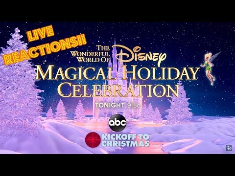 LIVE The Wonderful World Of Disney: Magical Holiday Celebration VIEWING ...