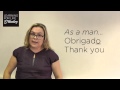 How to Say Thank You in Portuguese