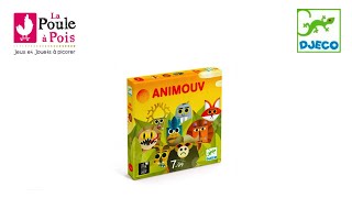 Jeu Animouv - Djeco - Lapouleapois.fr