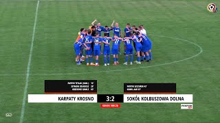 BRAMKI | Karpaty Krosno - Sokół Kolbuszowa Dolna | 12.08.2022