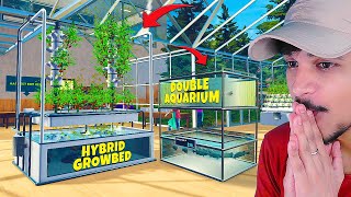 NEW HYBRID GROWBED + DOUBLE AQUARIUMS UNLOCKED! 💧✨ | Hydroponics Farm \u0026 Store Simulator #5