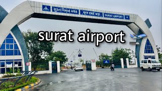 Surat airport Gujarat ✈️//BT//surat to Bhubaneswar🛬 #travel#india