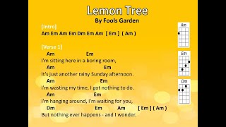 Lemon Tree - Fools Garden (Ukulele Play Along)