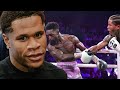 Devin Haney REACTS to Gervonta Davis BRUTAL KNOCKOUT of Frank Martin