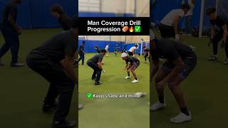 3 Step Man Coverage Drill Progression