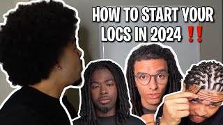 HOW TO START YOUR LOCS IN 2024 ‼️CUSTOMIZING MY SECOND SET OF LOCS 👀