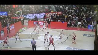 Varese-Olimpia Milano, il tiro finale