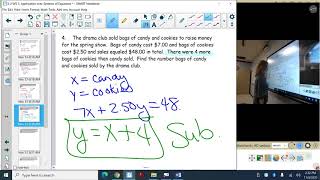 3-2 WS 3, Application of Systems of Equations