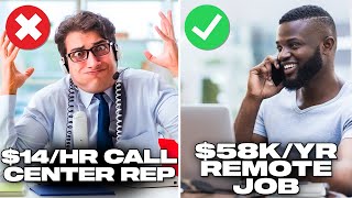 From $14/Hr Call Center to $58K/Yr Remote Digital Marketer