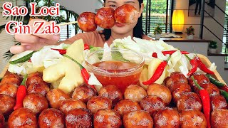 กินไส้กรอกอีสาน 1 กิโล‼️ กัดพริกสดเผ็ดๆขิงสดหอมๆแซ่บๆจ้า |Isaan sausage