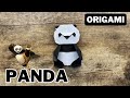 ORIGAMI PANDA EASY TUTORIAL CRAFTING | DIY PAPER PANDA ORIGAMI INSTRUCTIONS ORIGAMI WORLD TUTORIAL