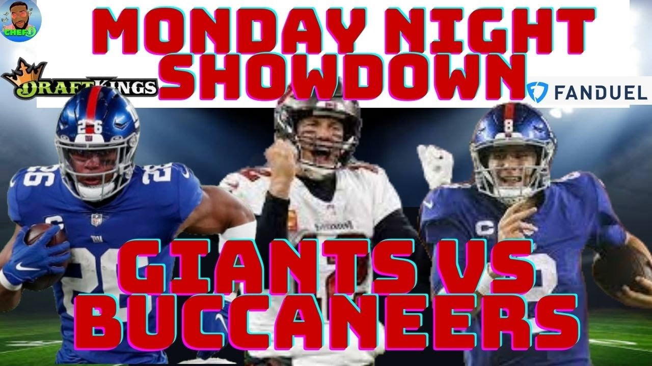 DRAFTKINGS NFL Picks Monday Night Showdown Week 11 Picks | NFL DFS ...