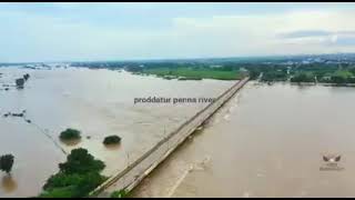 proddatur Penna river drone view