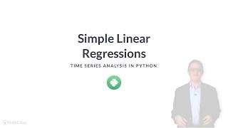 Python Tutorial: Simple Linear Regressions