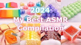 【ASMR】⭐️2024年マイベストスライム総集編⭐️【音フェチ】2024 My Best ASMR Compilation