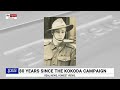 Veteran of Kokoda Trail campaign shares experience 80 years on