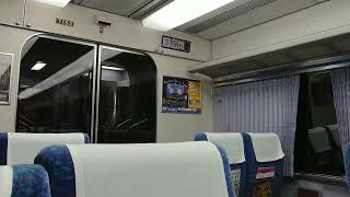 小田急ロマンスカーLSE　連接台車走行音　喜多見駅〜成城学園前駅間