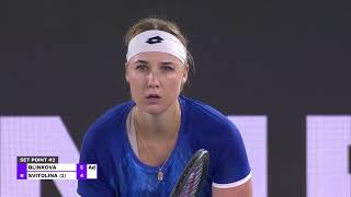 WTA Linz. | Match Highlights | 30.01.2025 | A. Blinkova vs. E. Svitolina