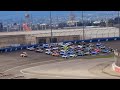 The Final 5-Wide Salute at Autoclub Speedway - Stands POV