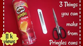 3 Cool Ideas With Pringles That You Can Make in 5 Minutes/ Reuse Craft Ideas #Noorjahanwahab