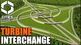 How To Build The Turbine Interchange In Cities: Skylines 2