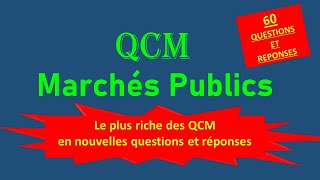 #qcm_marchés_publics_maroc