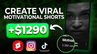 How To Create Viral Motivational Shorts & Reels For Millions Of Views (Step-by-Step Guide)