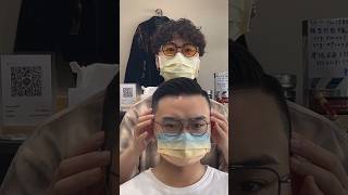 油頭髮型💇旁邊推剪3mm👉原先的髮型留膩了，那就幫客人改造一下吧👍🏼#油頭 #男士髮型 #男士燙髮 #漸層 #barbershop