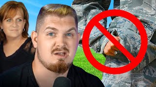Reacting to the Top 10 Dumbest Military Rules! [With my Mom]