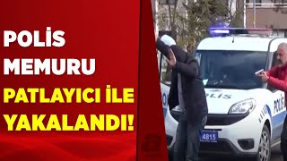 Polis memuru Hakkari'de 52.5 kilo patlayıcı ile yakalandı | A Haber